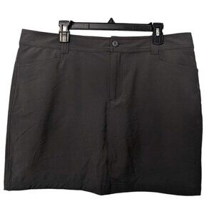 Eddie Bauer Dark Gray Women’s 4 Pockets Skort Sz 16